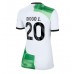 Liverpool Diogo Jota #20 Replika Borta matchkläder Dam 2023-24 Korta ärmar